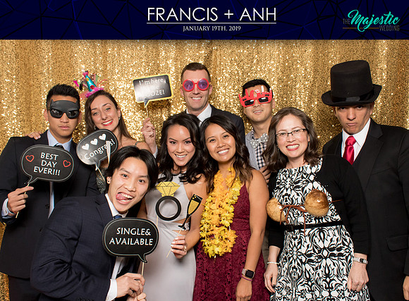 60063 - Anh + Francis Wedding Photobooth 2019