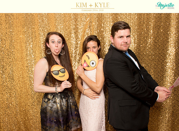 20172 - Kim + Kyle Wedding Photosbooth 2020