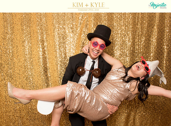 20204 - Kim + Kyle Wedding Photosbooth 2020