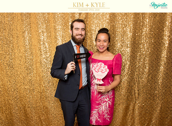 20099 - Kim + Kyle Wedding Photosbooth 2020