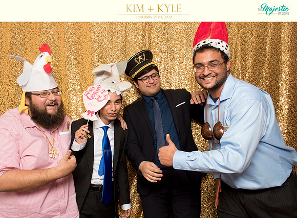 20166 - Kim + Kyle Wedding Photosbooth 2020