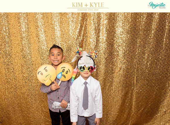 20193 - Kim + Kyle Wedding Photosbooth 2020