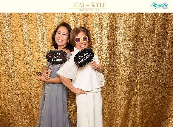 20208 - Kim + Kyle Wedding Photosbooth 2020