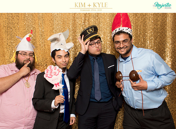 20164 - Kim + Kyle Wedding Photosbooth 2020
