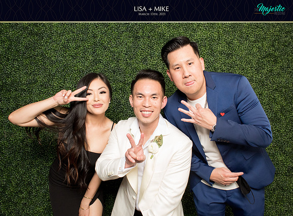 20205 - Lisa + Mike Wedding Photobooth 2021