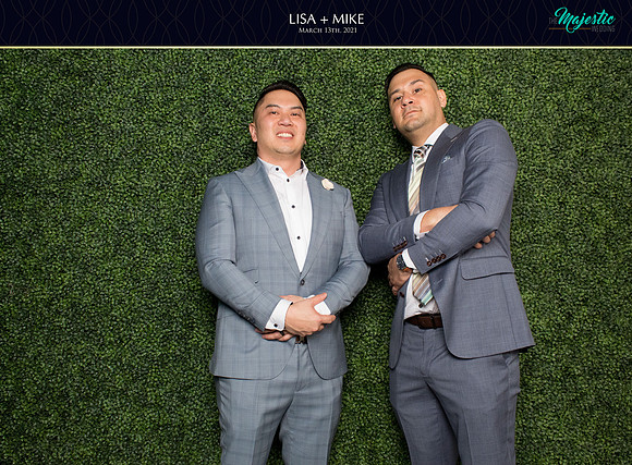 20214 - Lisa + Mike Wedding Photobooth 2021