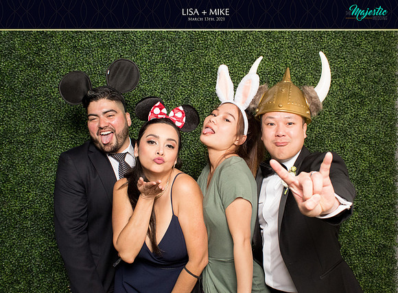 20122 - Lisa + Mike Wedding Photobooth 2021