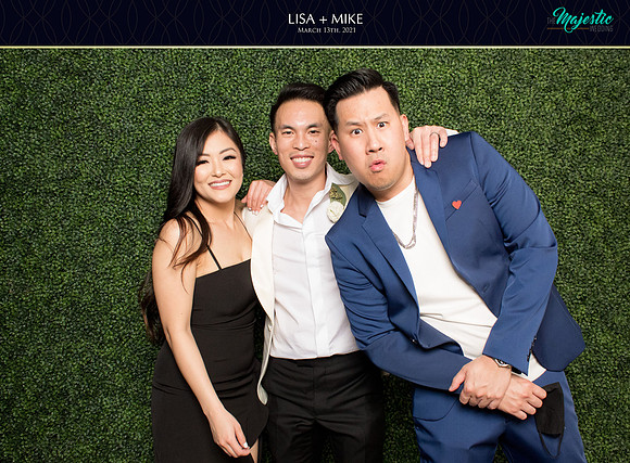 20206 - Lisa + Mike Wedding Photobooth 2021