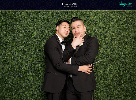 20028 - Lisa + Mike Wedding Photobooth 2021