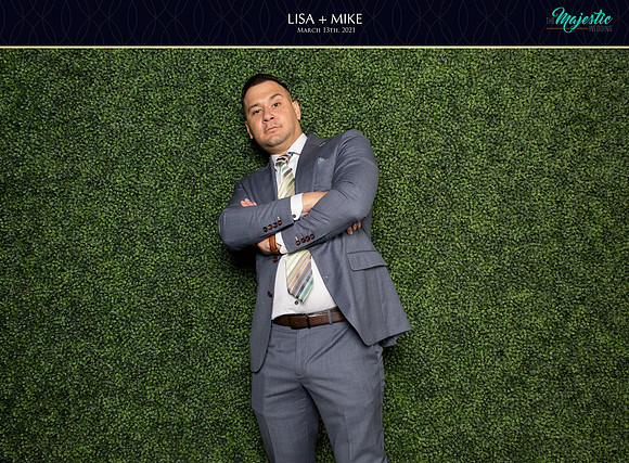 20212 - Lisa + Mike Wedding Photobooth 2021