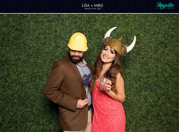 20132 - Lisa + Mike Wedding Photobooth 2021