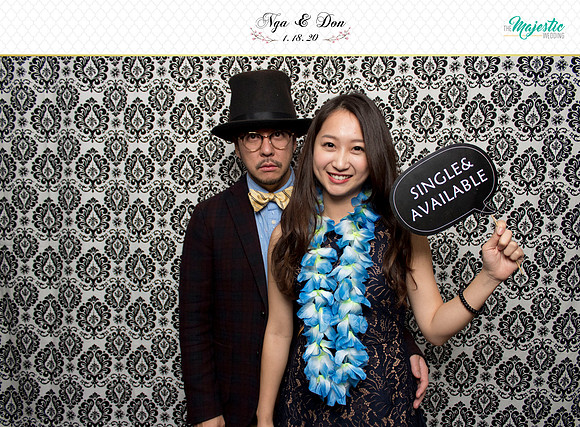 10201 - Nga + Don Wedding Photobooth 2020
