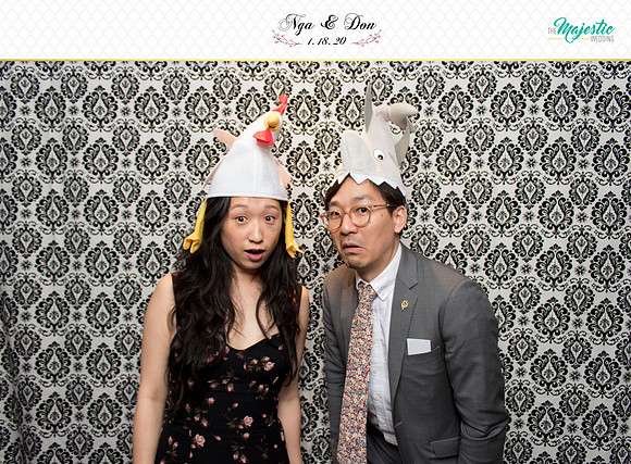 10086 - Nga + Don Wedding Photobooth 2020