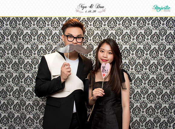 10087 - Nga + Don Wedding Photobooth 2020