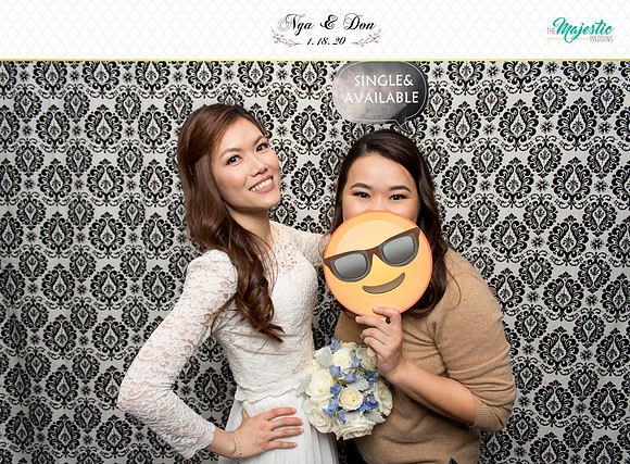 10208 - Nga + Don Wedding Photobooth 2020