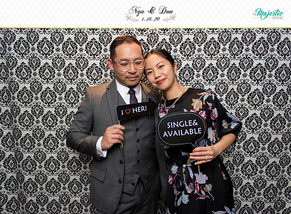 10136 - Nga + Don Wedding Photobooth 2020