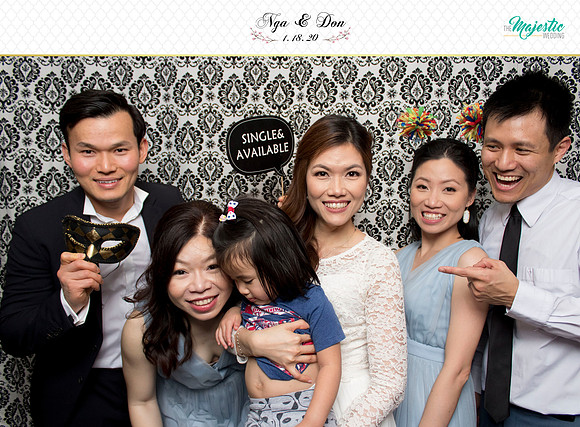 10191 - Nga + Don Wedding Photobooth 2020