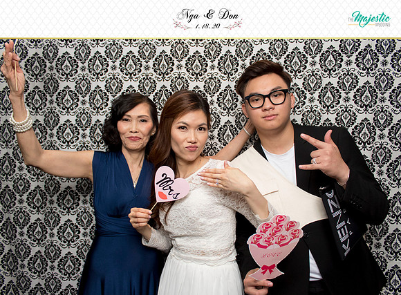 10200 - Nga + Don Wedding Photobooth 2020