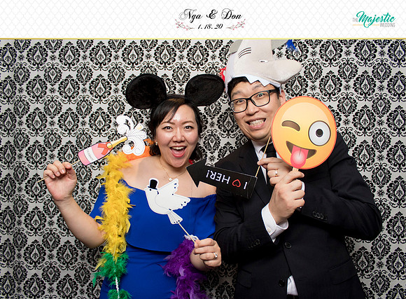 10219 - Nga + Don Wedding Photobooth 2020
