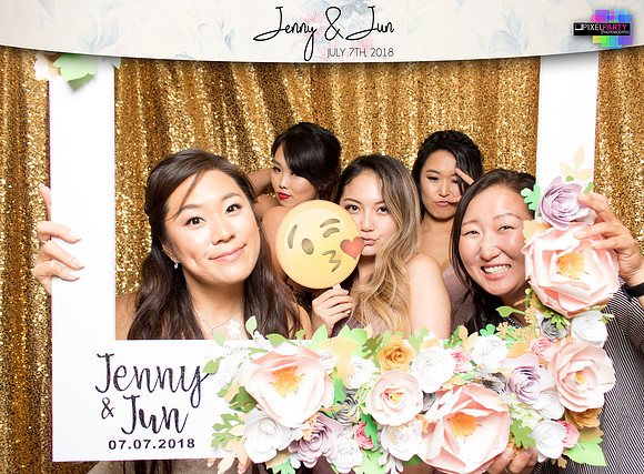 30007 - Jenny + Jun Wedding Photobooth 2018
