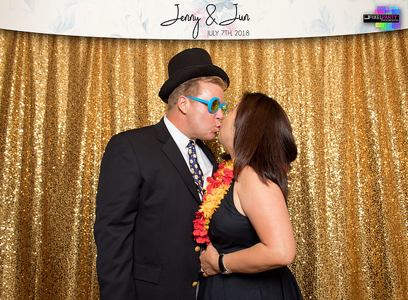 30031 - Jenny + Jun Wedding Photobooth 2018