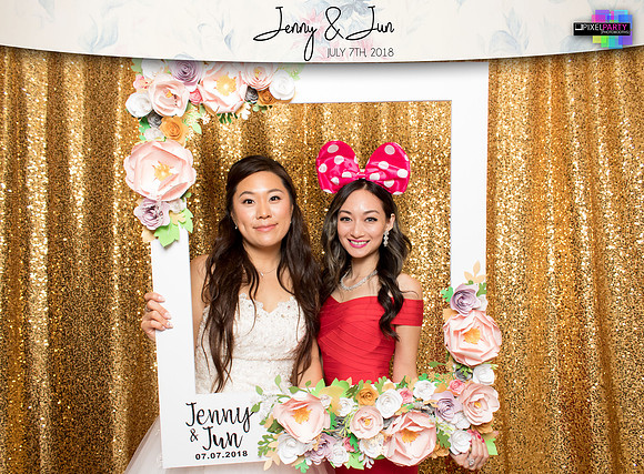 30009 - Jenny + Jun Wedding Photobooth 2018
