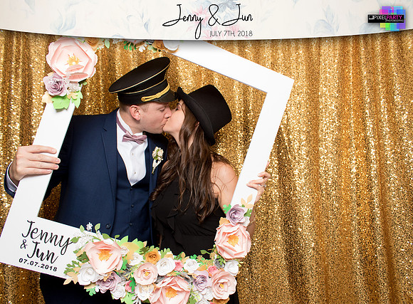 30025 - Jenny + Jun Wedding Photobooth 2018