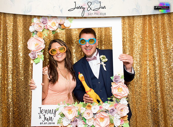 30012 - Jenny + Jun Wedding Photobooth 2018