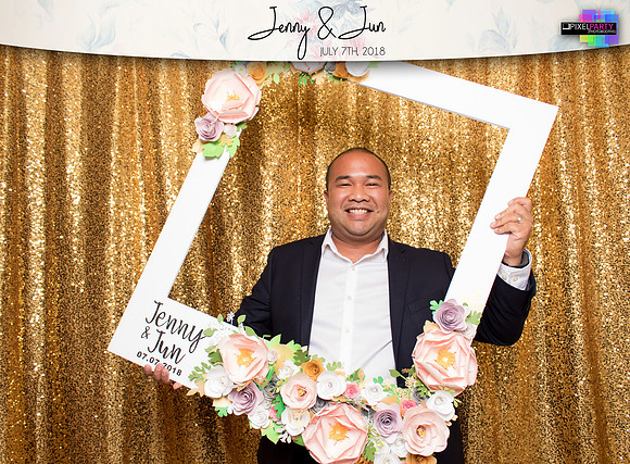 30015 - Jenny + Jun Wedding Photobooth 2018