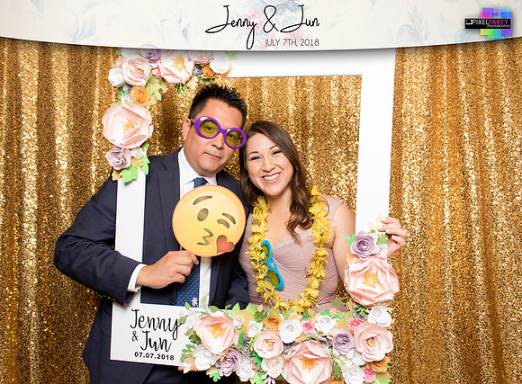30020 - Jenny + Jun Wedding Photobooth 2018