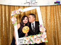 30001 - Jenny + Jun Wedding Photobooth 2018