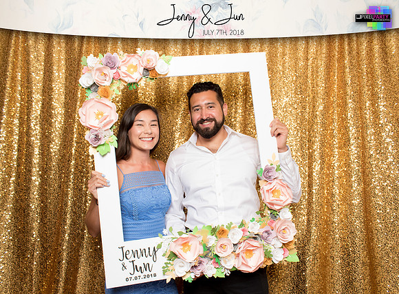 30028 - Jenny + Jun Wedding Photobooth 2018