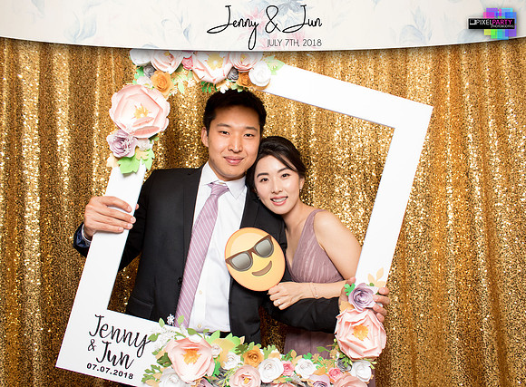 30023 - Jenny + Jun Wedding Photobooth 2018