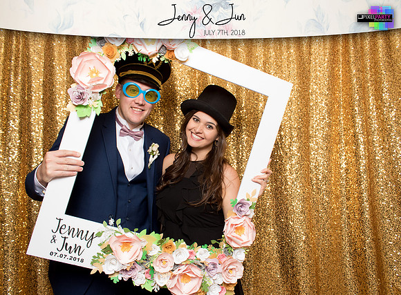 30024 - Jenny + Jun Wedding Photobooth 2018