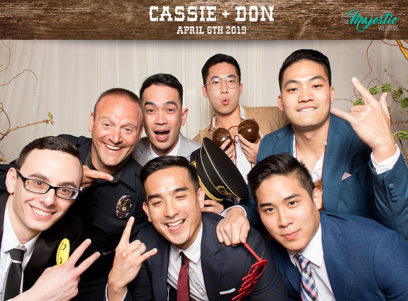 10104 - Cassie + Don Wedding Photobooth 2019