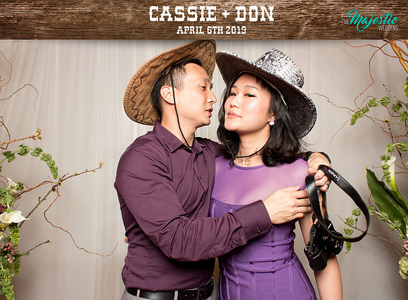 10074 - Cassie + Don Wedding Photobooth 2019