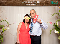 10012 - Cassie + Don Wedding Photobooth 2019