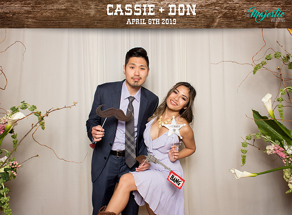 10190 - Cassie + Don Wedding Photobooth 2019