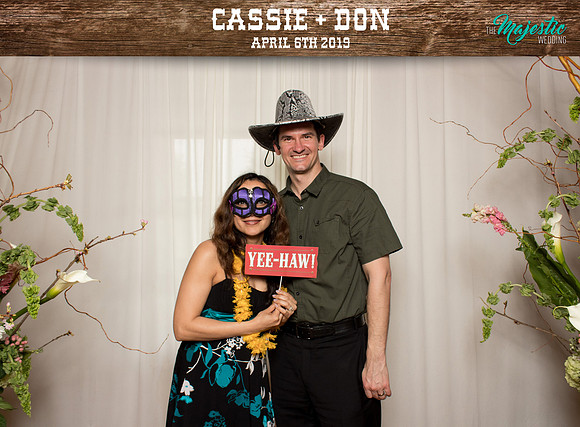 10003 - Cassie + Don Wedding Photobooth 2019