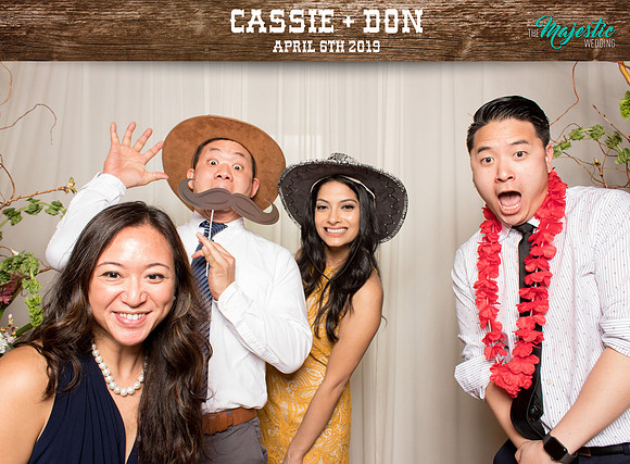 10023 - Cassie + Don Wedding Photobooth 2019
