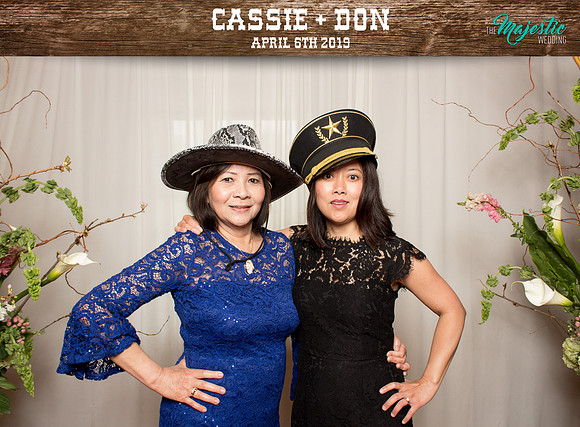 10008 - Cassie + Don Wedding Photobooth 2019