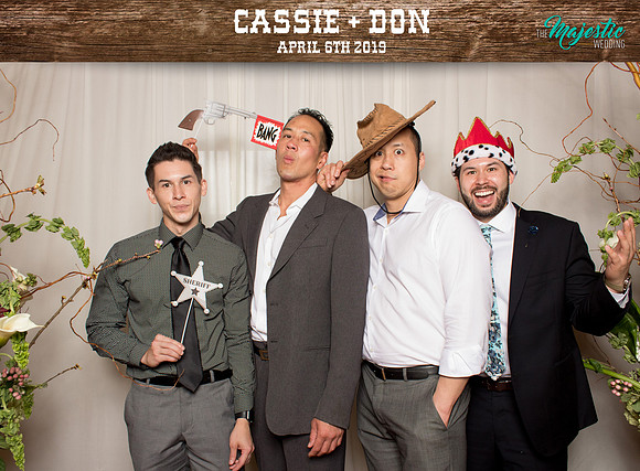 10070 - Cassie + Don Wedding Photobooth 2019