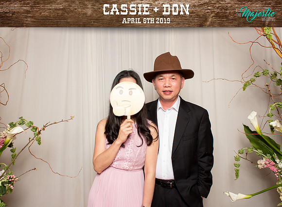10205 - Cassie + Don Wedding Photobooth 2019