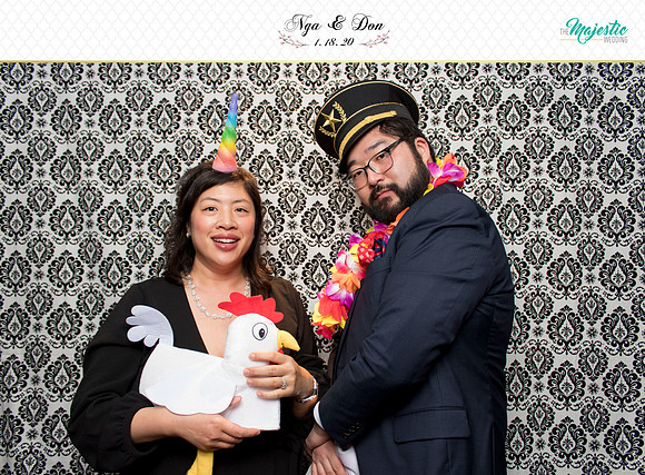 10118 - Nga + Don Wedding Photobooth 2020