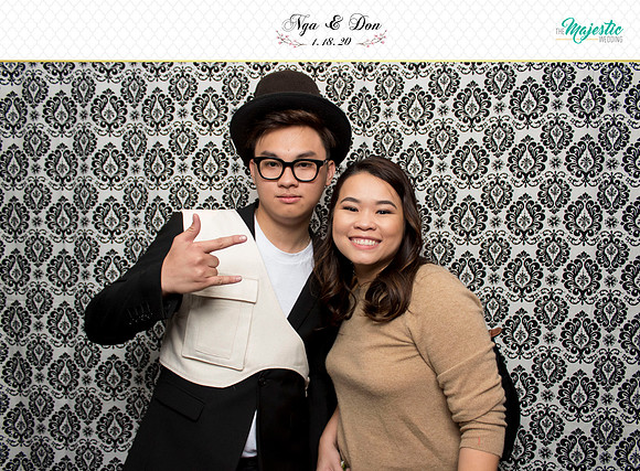 10212 - Nga + Don Wedding Photobooth 2020