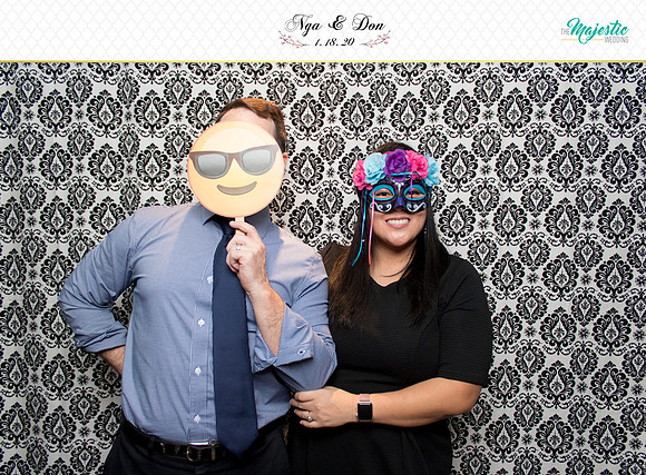 10050 - Nga + Don Wedding Photobooth 2020