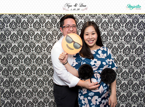 10057 - Nga + Don Wedding Photobooth 2020