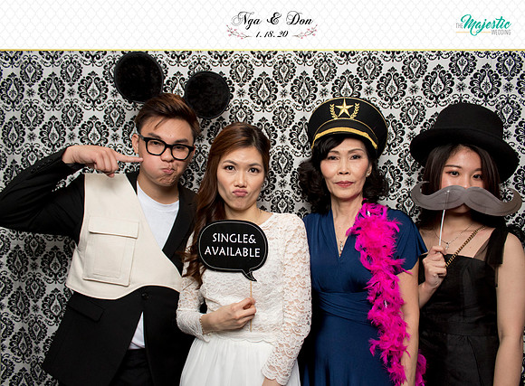 10193 - Nga + Don Wedding Photobooth 2020