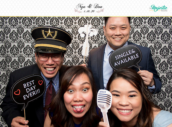 10077 - Nga + Don Wedding Photobooth 2020