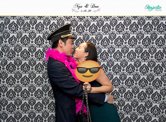 10032 - Nga + Don Wedding Photobooth 2020